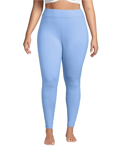 Lands' End Women's Plus Baselayer Cozy Thermaskin Pants