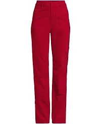 Lands' End Petite Corduroy High Rise Rail Straight Leg Pants