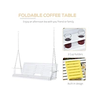 Slickblue Sturdy Patio Swing with Space for 2-3 People