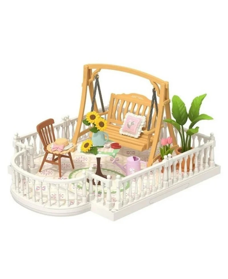 Robotime 3D Puzzles Diy Miniature Dollhouse Accessories, Extension Pack Building Set Toys Playset, Ornaments for Gift