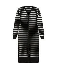 City Chic Women's Josie Stripe Cardigan.