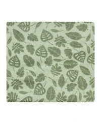 Hudson Baby Cotton Flannel Receiving Blankets 7-Pack Bundle, Wild Leaf Safari , One Size