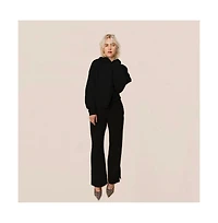 Ocio Women's Organic Cotton Teddy Flare Pant