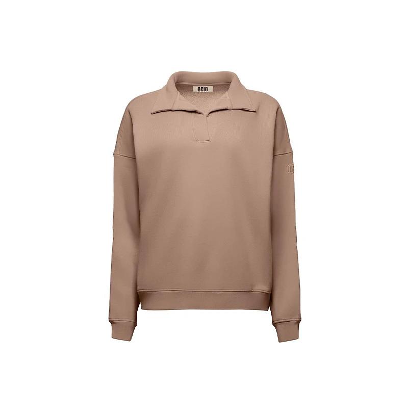 Ocio Women's Organic Cotton Teddy Polo Crew