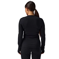 Backcountry Women's Cedars Rws Merino Mid-Wt Baselayer Crew Top Midweight Long Underwear Tops
