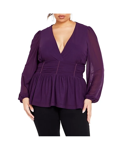 City Chic Women's Rapture Top
