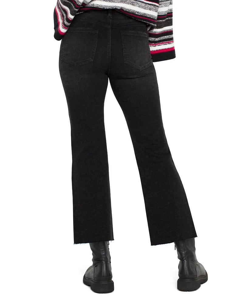 Liverpool Los Angeles Petite Gia Glider Cropped Flare Leg Pants