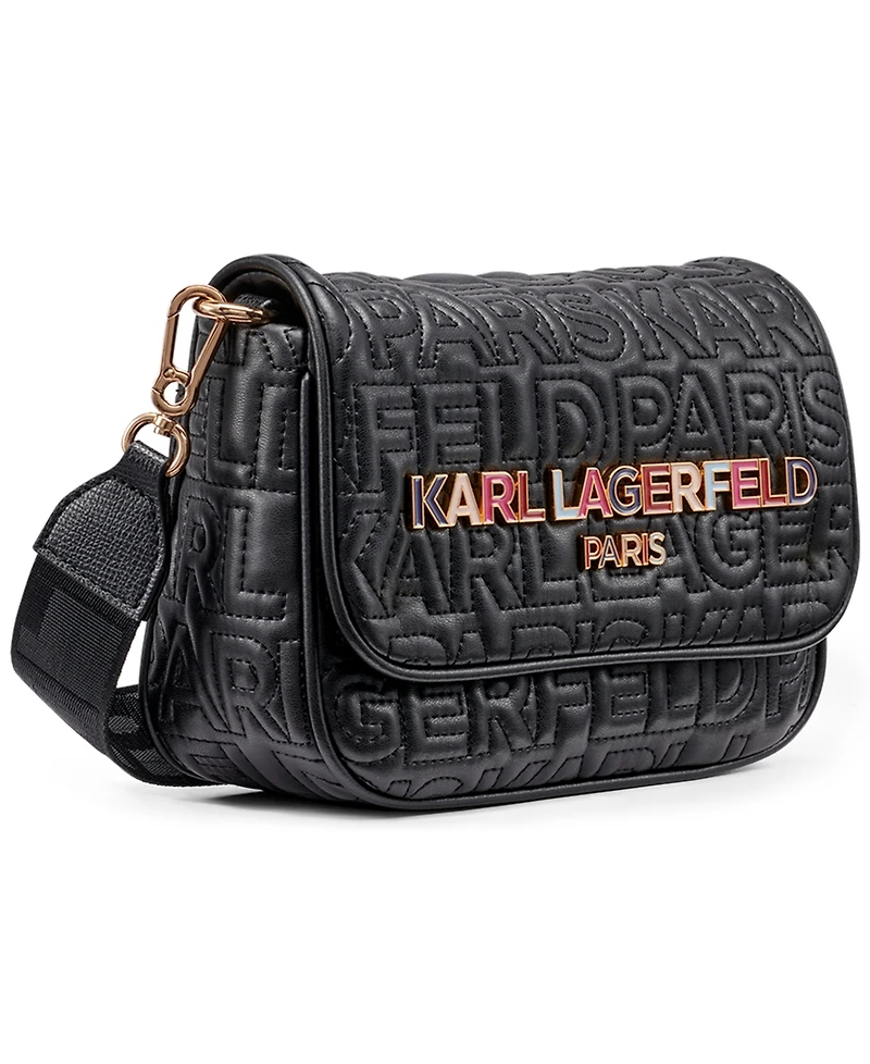 Karl Lagerfeld Paris Voyage Mini Crossbody Bag
