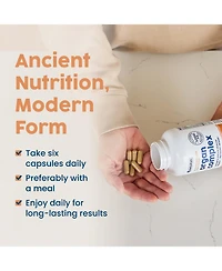 NativePath Grass Fed Beef Organ Complex - Liver, Heart, Kidney Supplement for Energy & Immune Support - New Zealand Sourced, 30 Servings