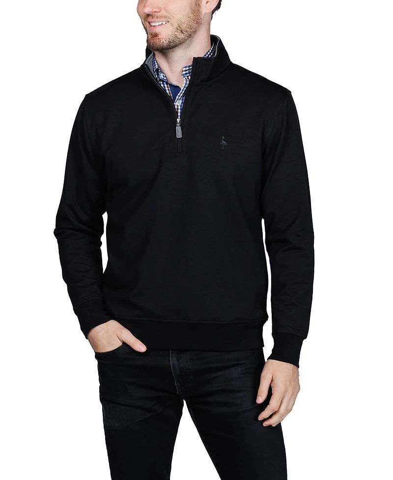 Tailorbyrd Men's Fleece Quarter Zip