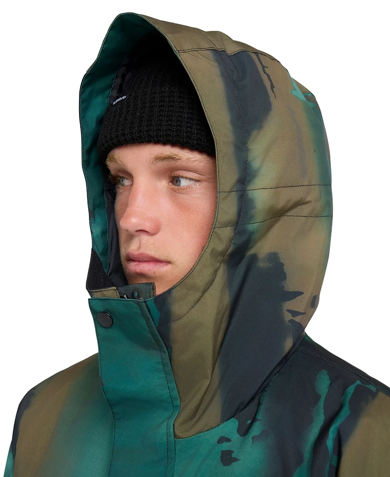 Quiksilver Men's Mission Printed Long-Sleeve Jacket