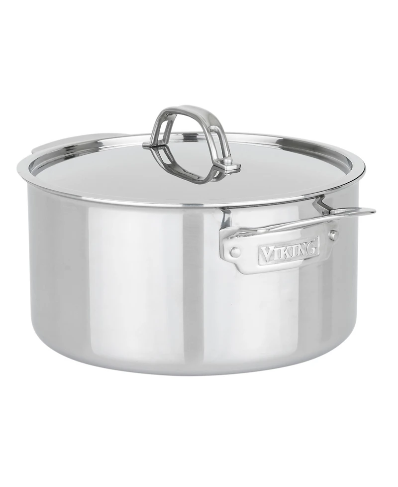 Viking Pure Glide Stainless Steel 6-Quart Dutch Oven