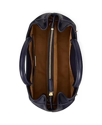 Lauren Ralph Lauren Leather Blaike Satchel Bag