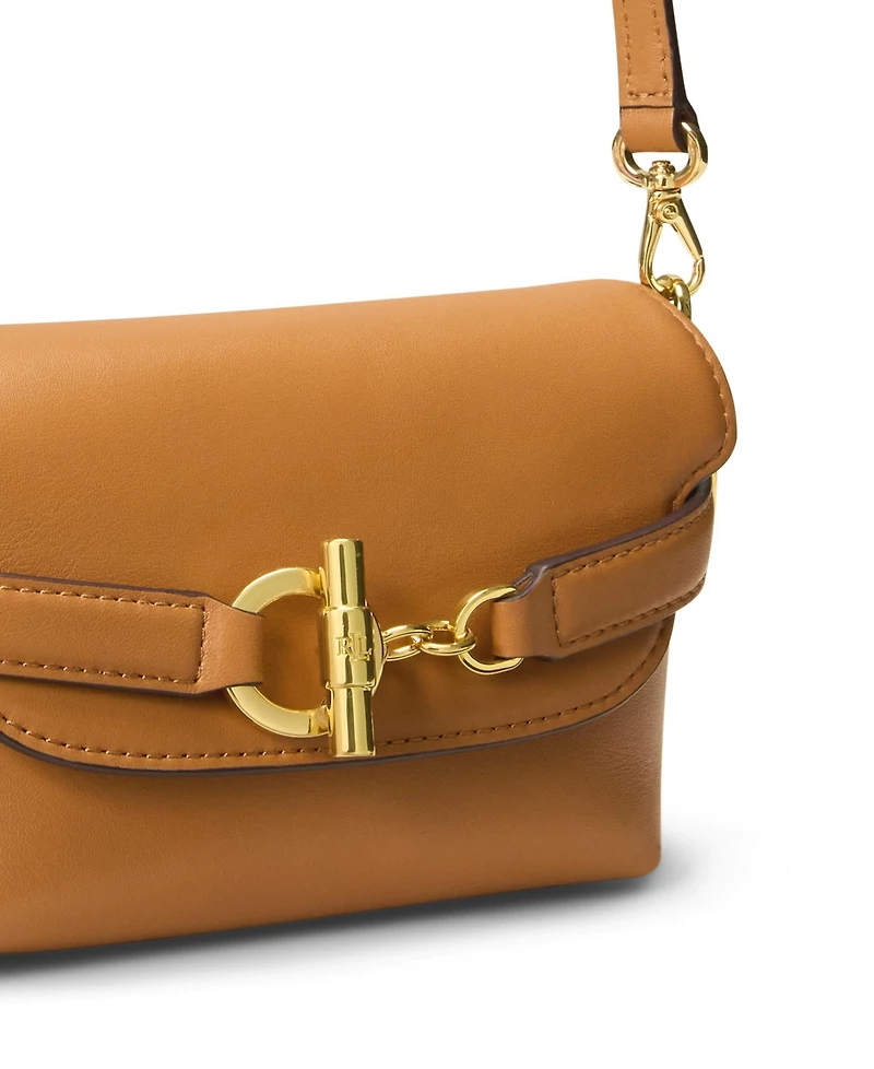 Lauren Ralph Lauren Leather Small Blaike Crossbody Bag