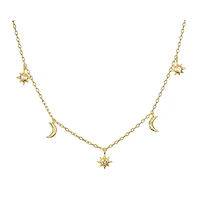 Enchanted Journey Celestial Choker Necklace
