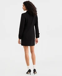 On 34th Women's Woven Tuxedo Bow Mini Dress, Macy's Exclusive