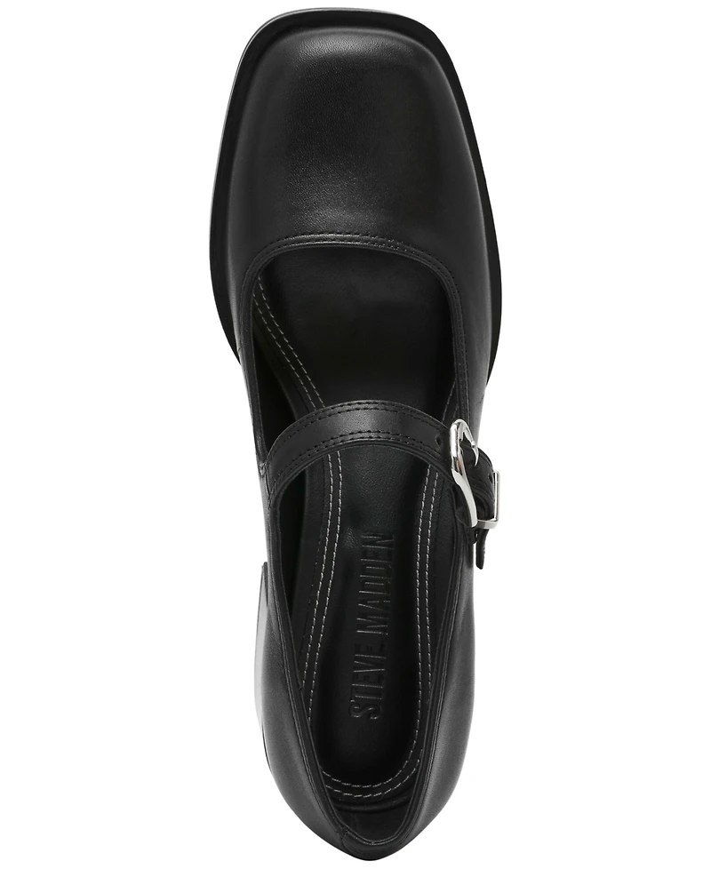 Steve Madden Women's Lisbon Platform Mary-Jane Pumps