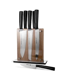 Schmidt Brothers Carbon 6, 7-Pc. Knife Block Set