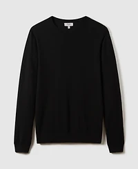 Reiss Men's Merino Wool Crew Neck Sweater