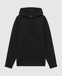 Reiss Men's Interlock Jersey Drawstring Hoodie