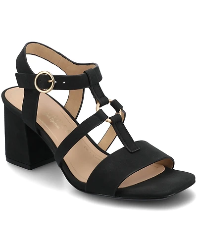 Journee Collection Women's Merisol Open Toe Ankle Strap Sandals