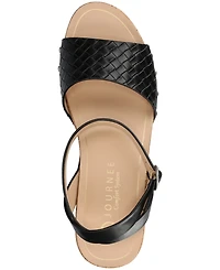 Journee Collection Women's Vanessa Open Toe Platform Clog Heels