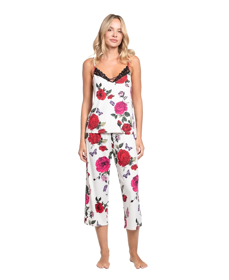 Linea Donatella Women's Sleepwear Toile Garden Pj Set