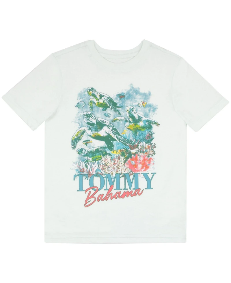 Tommy Bahama Boys 2 Piece Casual Crewneck T-Shirt Bundle Set