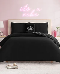 Juicy Couture Plush Reversible Trellis Link 3-Pc. Comforter Set, Twin/Twin Xl