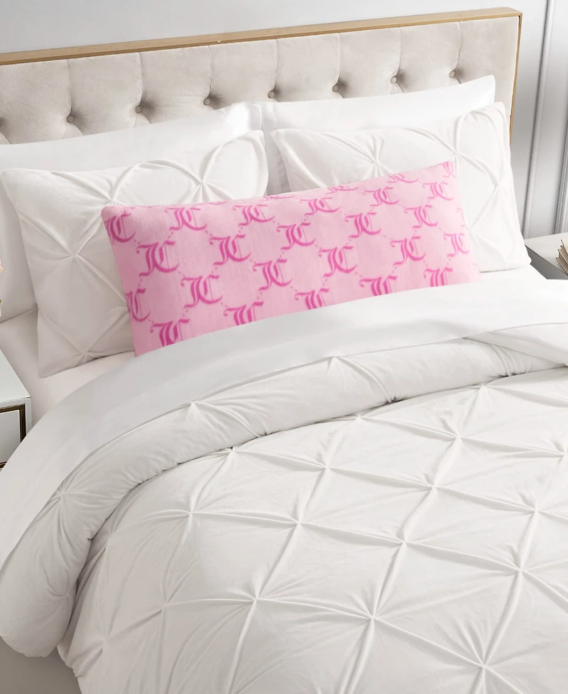 Juicy Couture Plush Body Pillow, 18" x 36"