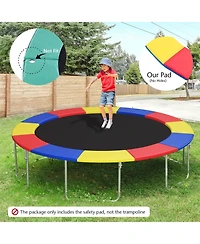 12 Ft Waterproof and Tear-Resistant Universal Trampoline Safety Pad Spring Cover