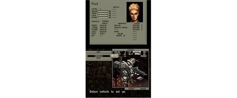 Front Mission - Nintendo Ds