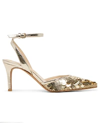 Dolce Vita Women's Elizza Confetti Sequin Detail Pointed Toe Pumps