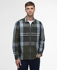 Barbour Men's Lannich Tailored Fit Tartan Overshirt