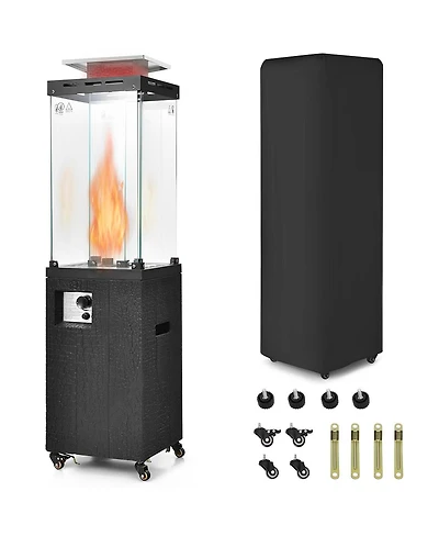 Sugift 41000 Btu Propane Patio Heater with Metal Hood