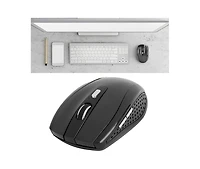risokeys Wireless Mouse with Usb Mini Receiver, 2.4G Ergonomic Optical Mouse, 250Hz 1600DPI Computer Mouse for Laptop Pc Computer Notebook