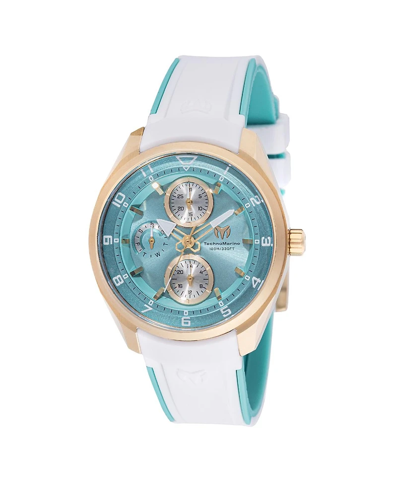 Technomarine Women's Tm-318112 Ocean Quartz Green Dial Watch