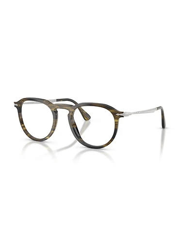 Persol Unisex Square Pier Eyeglasses, PO3387V