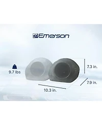 Emerson Ers-2000 Mini Pebbles Bluetooth Waterproof Outdoor Rock Speakers