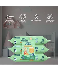 Pursonic Everyday Care & Clean Bundle: Baby Wipes with Aloe + Makeup Remover Cleansing Towelettes