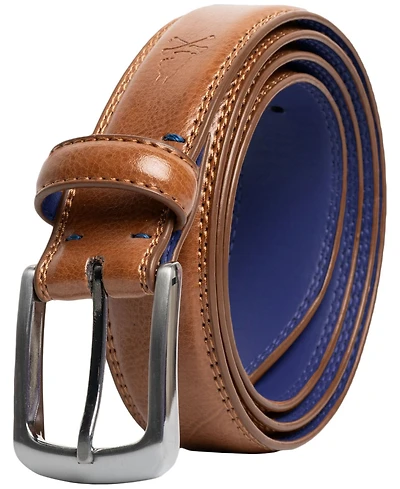 Nick Graham Men's Classic Core Belt with Double Stitching