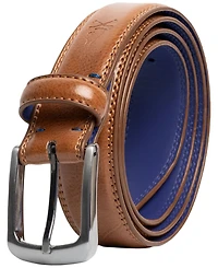 Nick Graham Men's Classic Core Belt with Double Stitching