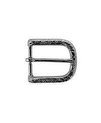 Trafalgar Men's 30mm Italian Rippled Textured Solid Brass Harness Belt Buckle