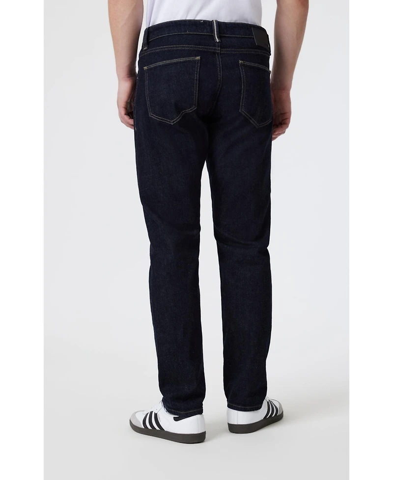 Mavi Jeans Men's Marcus Slim Straight Leg In Deep Selvedge Jeans