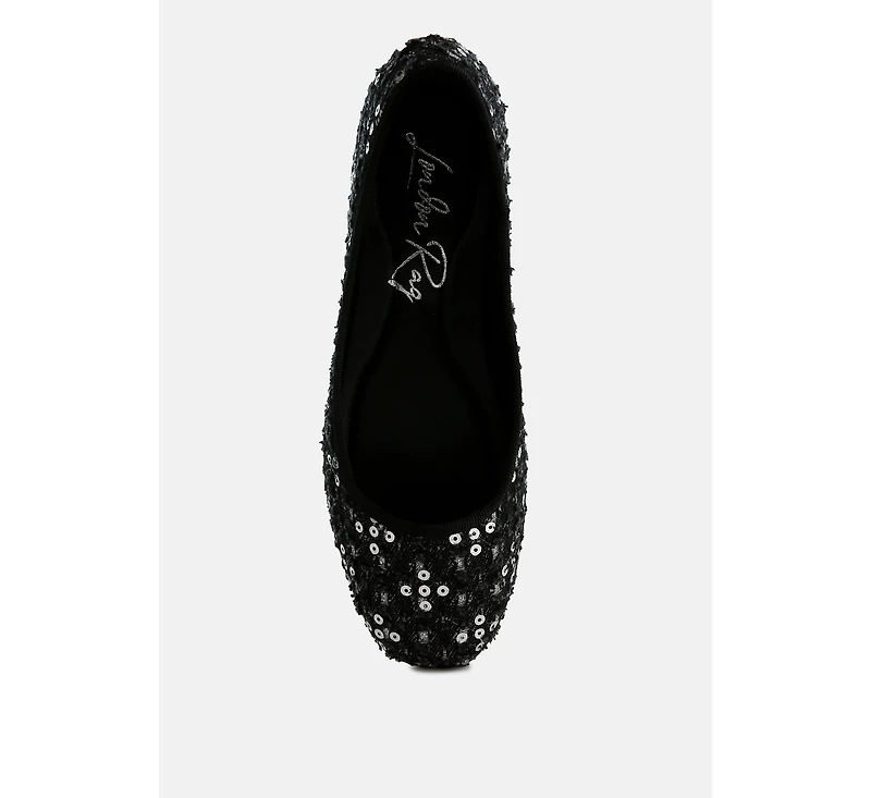 Sujet Sequin Ballet Flats Women