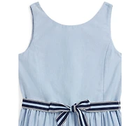Polo Ralph Lauren Big Girls Cotton Oxford Dress