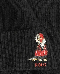 Polo Ralph Lauren Men's Holiday Dog Beanie Hat