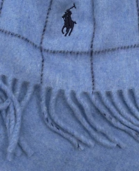 Polo Ralph Lauren Men's Reversible Windowpane Scarf