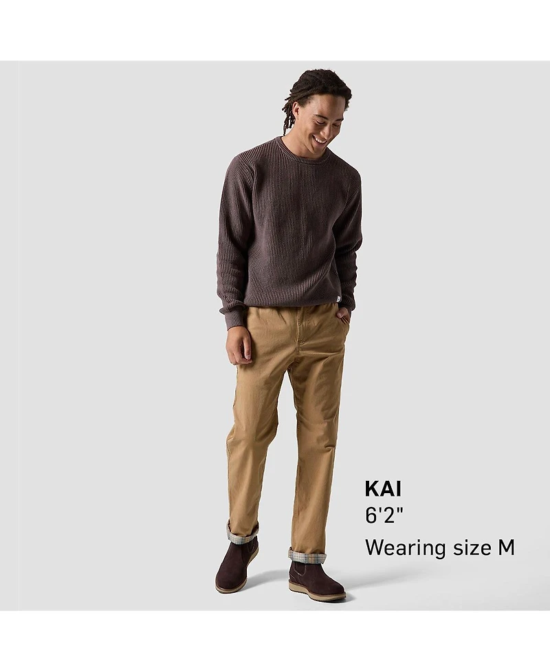 Backcountry Men's Venture Daily Flannel Lined Pant Casual Pants