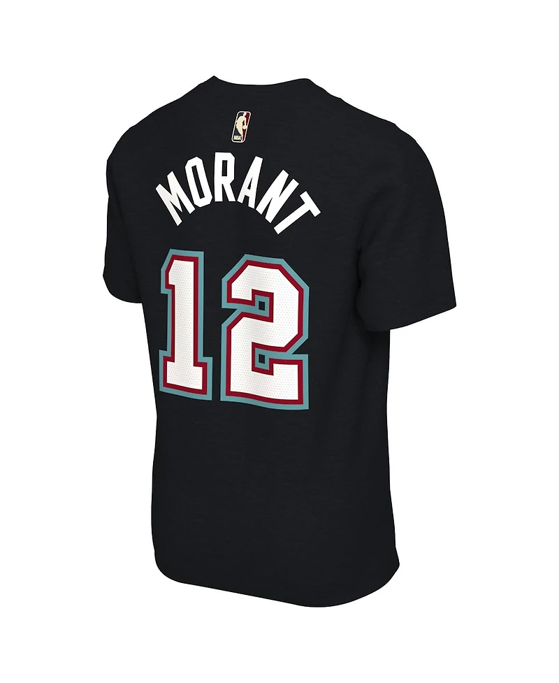 Nike Men's and Women's Ja Morant Black Memphis Grizzlies Name Number T-Shirt